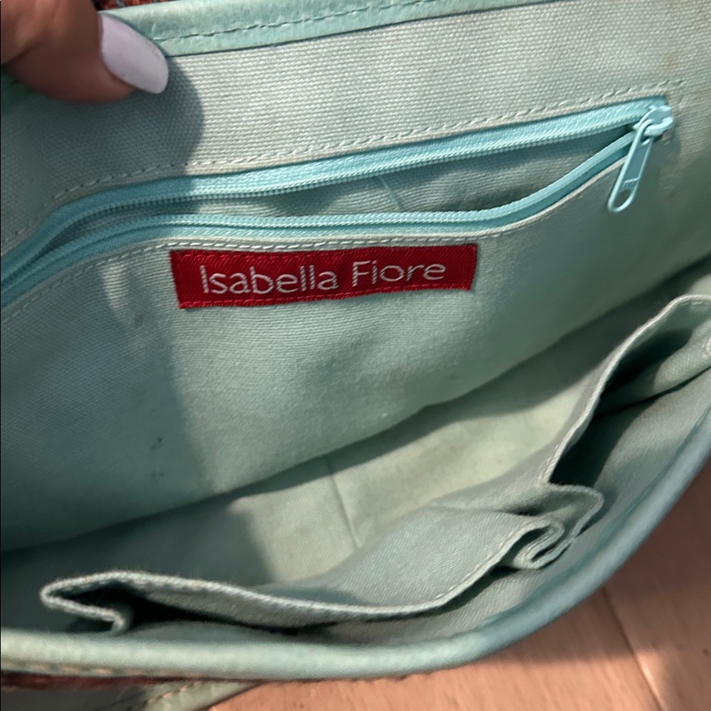 Y2K Isabelle Fiore Handbag & Shoes Set  ! Size 7 wedges.  2 item set - Picture 11 of 16